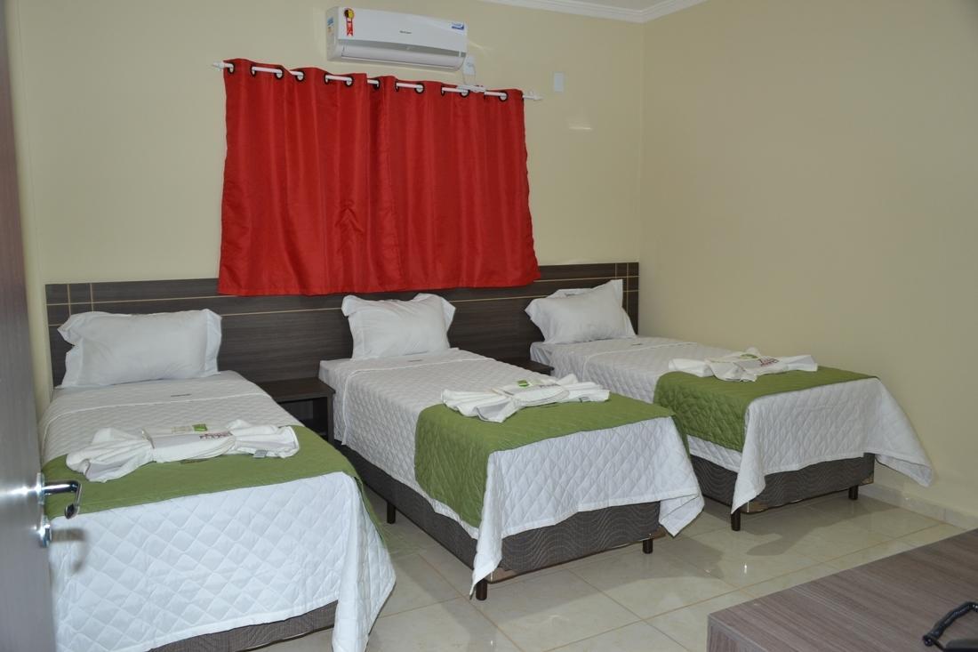 Tabacana Plaza Hotel Fronteira Bagian luar foto